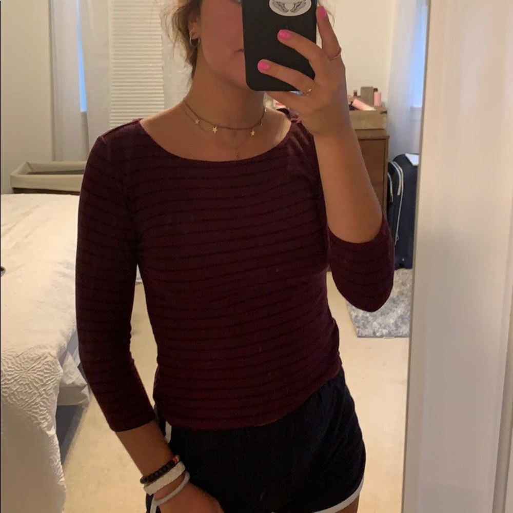Long Sleeve Hollister Soft & Sexy Top